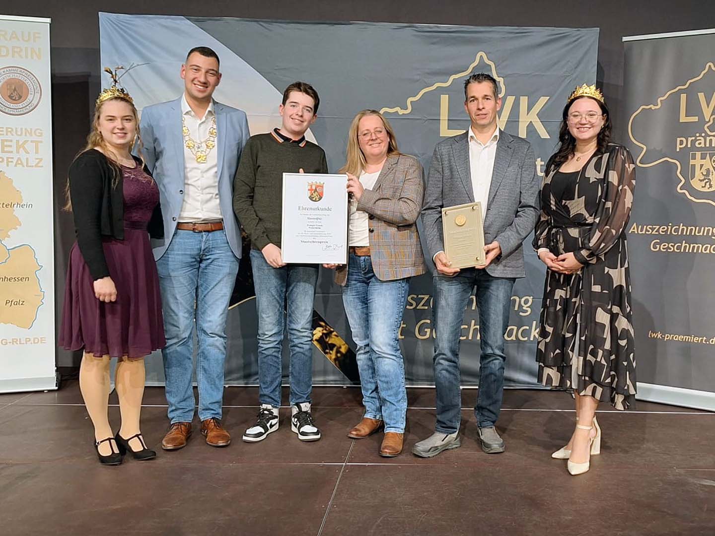 Staatsehrenpreis für Weingut Grosch